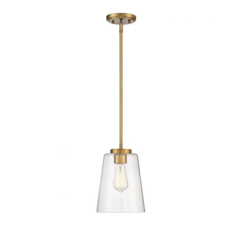Savoy House Calhoun 1-Light Pendant, Matte Black