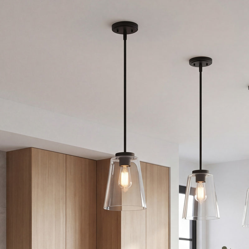 Savoy House Calhoun 1-Light Pendant, Matte Black