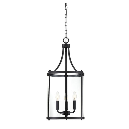 Savoy House Penrose 3-Light Pendant, Black - 7-1040-3-BK