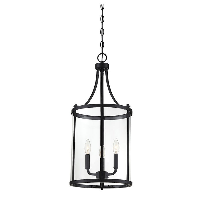 Savoy House Penrose 3-Light Pendant, Black