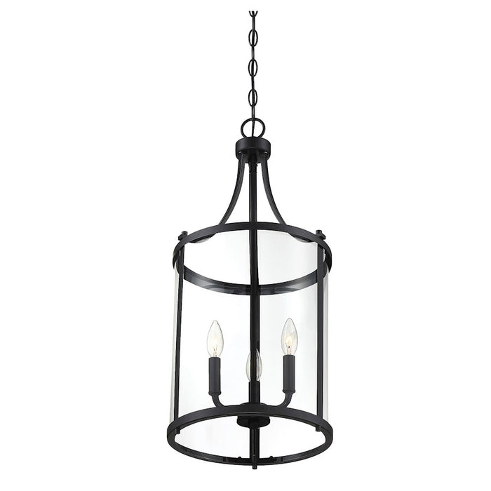 Savoy House Penrose 3-Light Pendant, Black