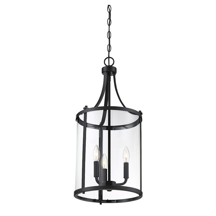 Savoy House Penrose 3-Light Pendant, Black