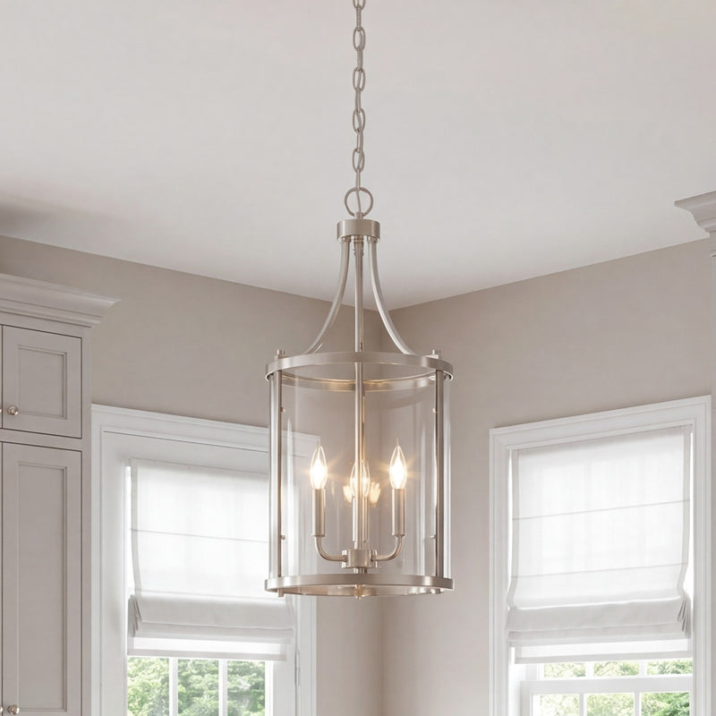 Savoy House Penrose 3-Light Pendant, Satin Nickel