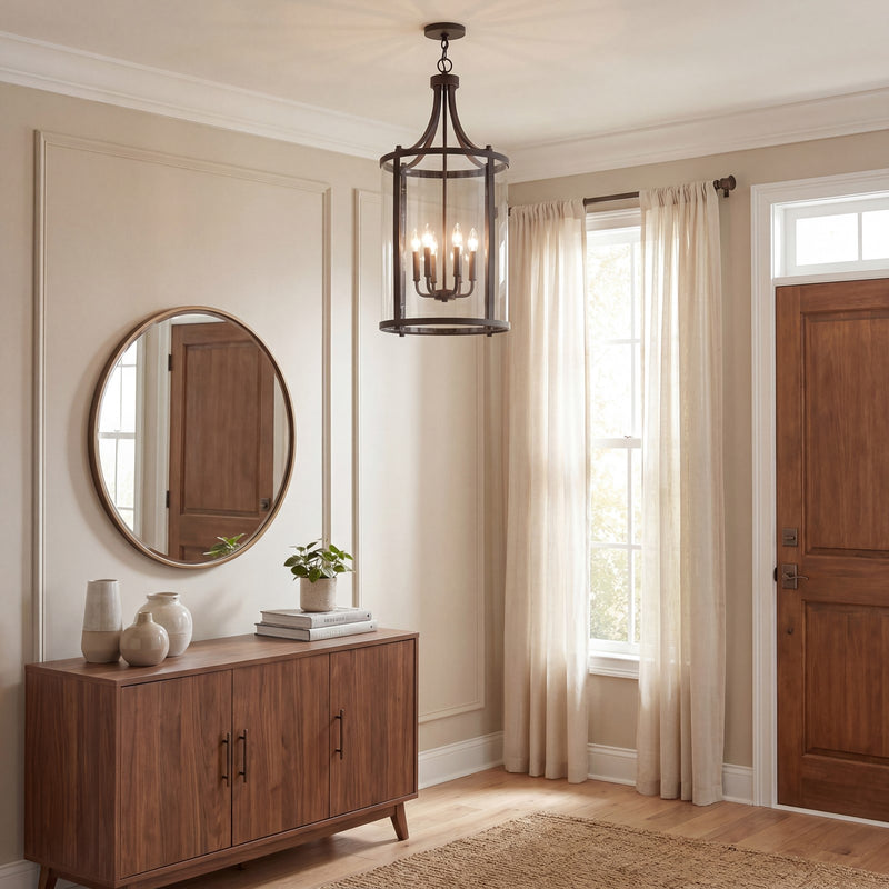 Savoy House Penrose 6-Light Pendant, English Bronze