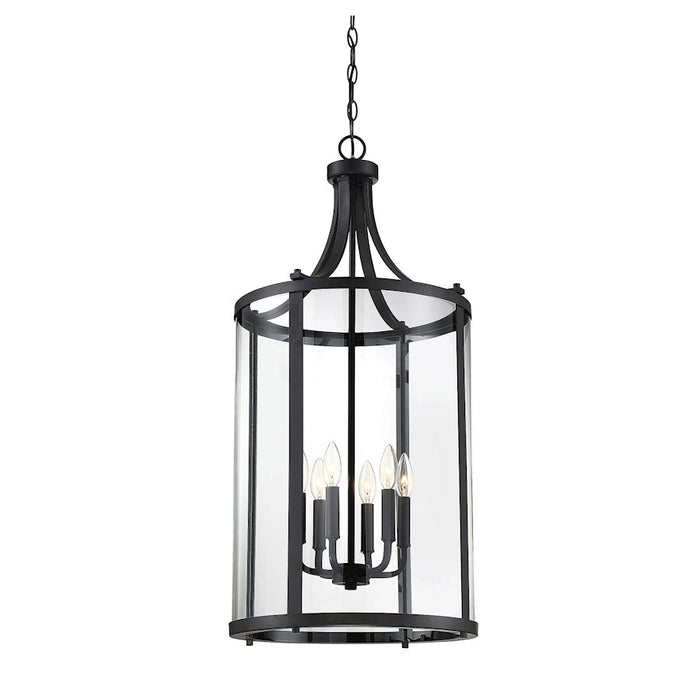 Savoy House Penrose 6-Light Pendant, Black