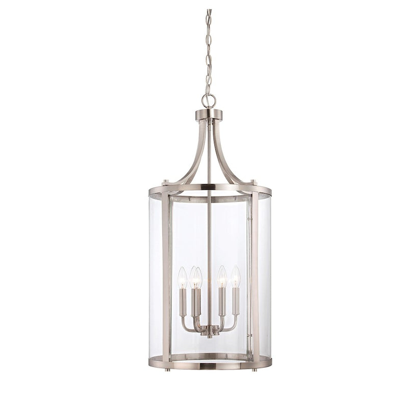 Savoy House Penrose 6-Light Pendant, Satin Nickel