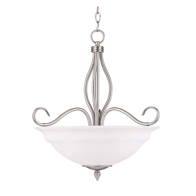 Savoy House Polar 3 Light Pendant, Pewter
