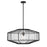 Savoy House Marcy 1 Light Pendant, Matte Black/Clear Seeded - 7-1429-1-89