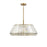 Savoy House Pyramid 6-Light Pendant, Warm Brass