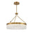 Savoy House Landon LED 1 Light Pendant, Brass/Natural