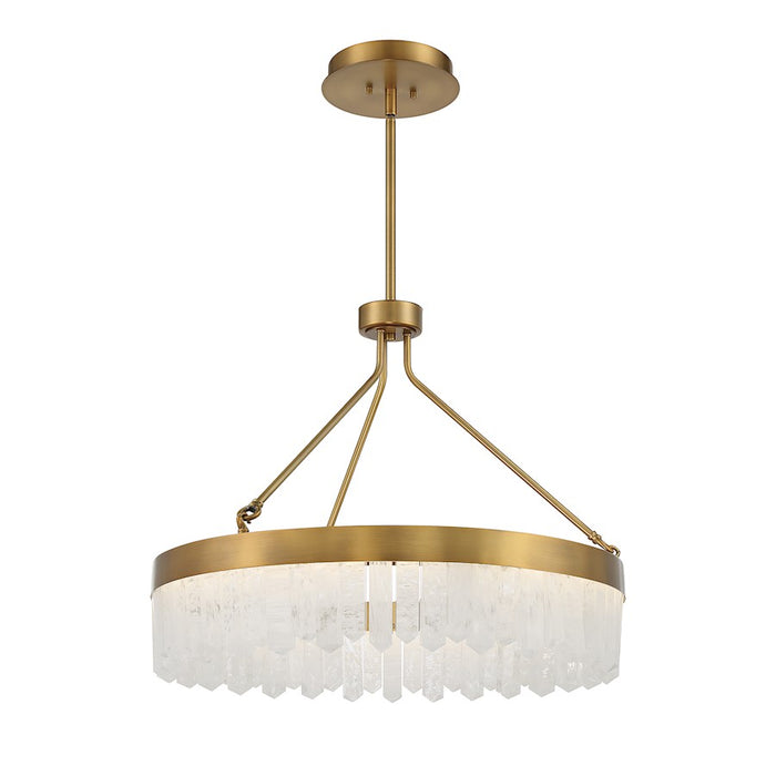 Savoy House Landon LED 27" Pendant, Warm Brass