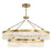 Savoy House Landon 2-Light LED Pendant, Warm Brass