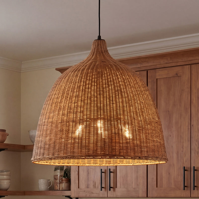 Savoy House Macra 3-Light Pendant, Café
