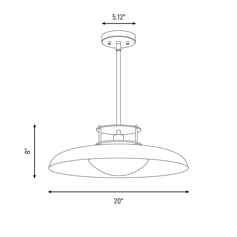 Savoy House Gavin 1 Light Pendant