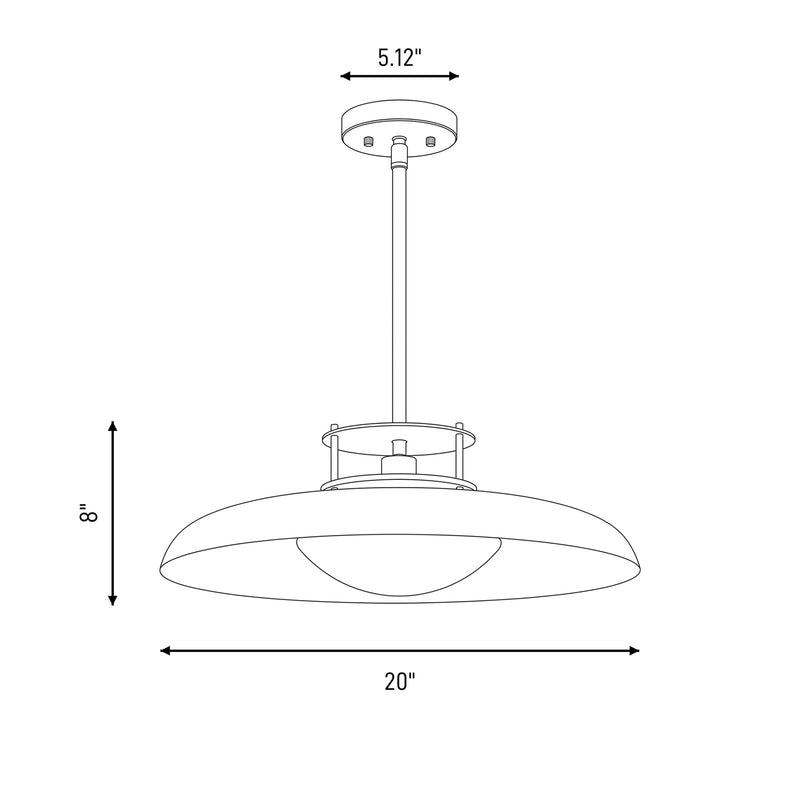 Savoy House Gavin 1 Light Pendant