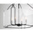 Savoy House Ashlay 4 Light Pendant, Matte Black