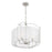 Savoy House Ashlay 4 Light Pendant, Satin Nickel