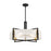 Savoy House Hayward 5Lt Pendant, Black/Brass