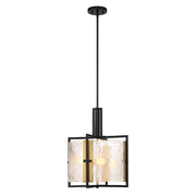 Savoy House Hayward 3Lt Pendant, Black/Brass - 7-1699-3-143