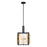 Savoy House Hayward 3Lt Pendant, Black/Brass