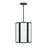 Savoy House Leeds 3 Lt Pendant, White Opal, Matte Black