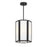 Savoy House Leeds 3 Lt Pendant, White Opal, Matte Black