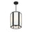 Savoy House Leeds 3 Lt Pendant, White Opal, Matte Black