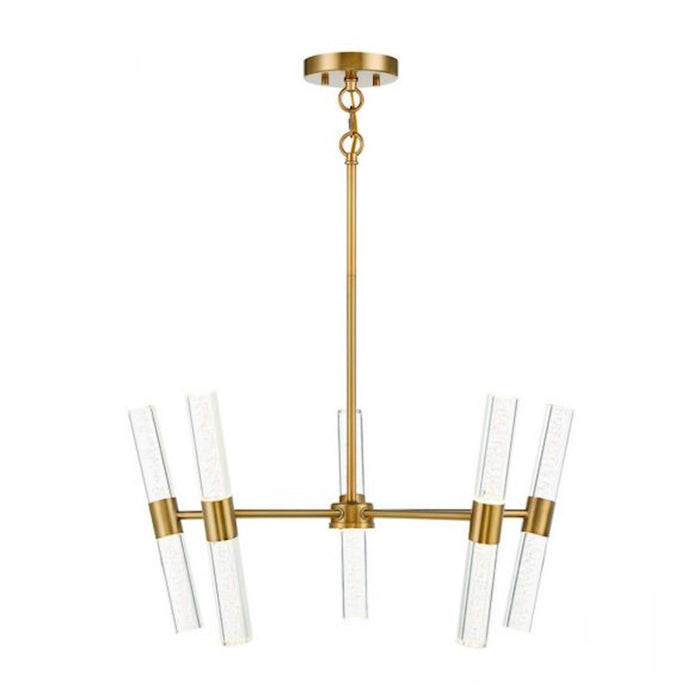 Savoy House Arlon 10-Light LED Pendant, Warm Brass - 7-1732-10-322