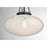 Savoy House Willow 1 Light Pendant, Matte Black/White Cloud