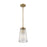 Savoy House Chantilly 1-Light Pendant, Warm Brass
