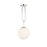 Savoy House Becker 1-Light Pendant, Polished Nickel - 7-180-1-109