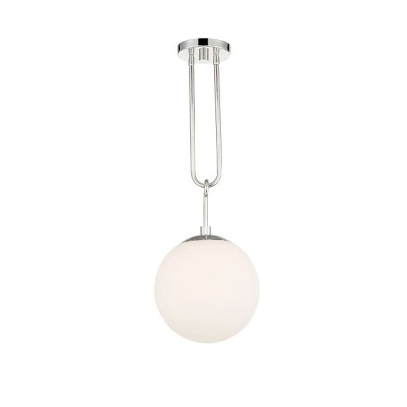 Savoy House Becker 1-Light Pendant, Polished Nickel
