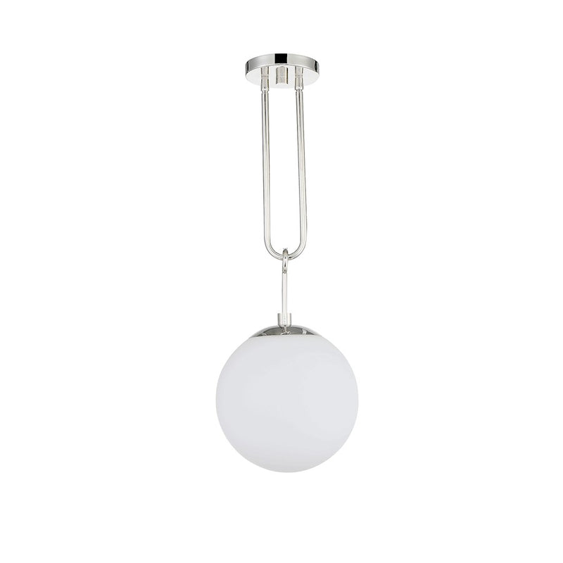 Savoy House Becker 1-Light Pendant, Polished Nickel