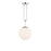 Savoy House Becker 1-Light Pendant, Polished Nickel