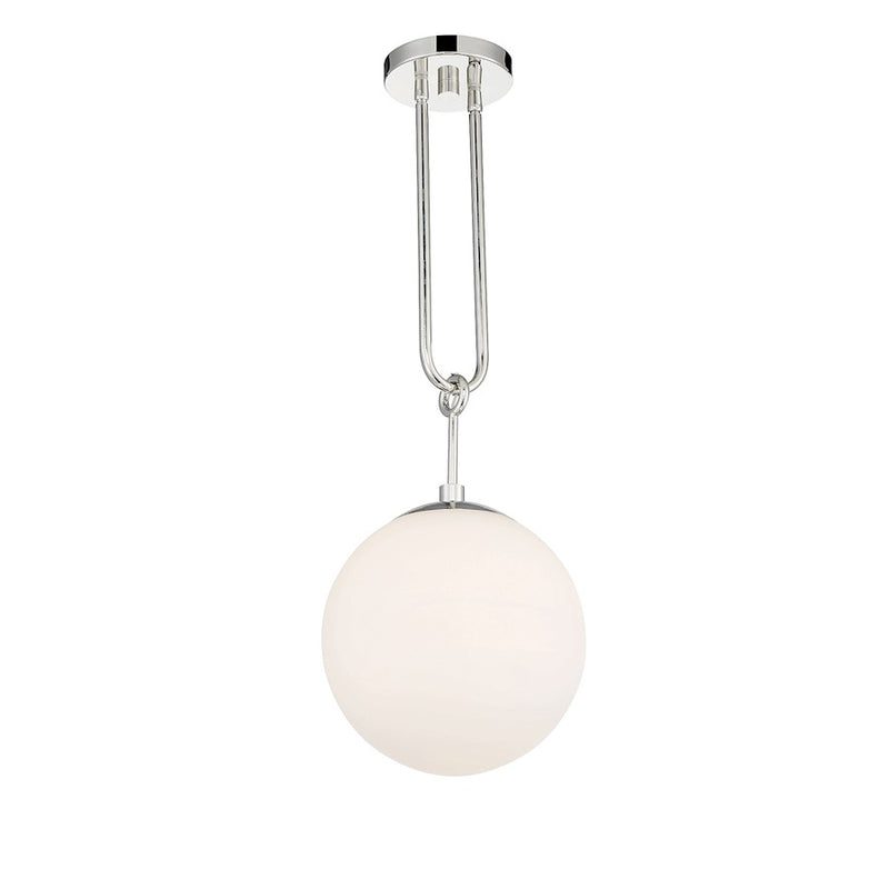 Savoy House Becker 1-Light Pendant, Polished Nickel