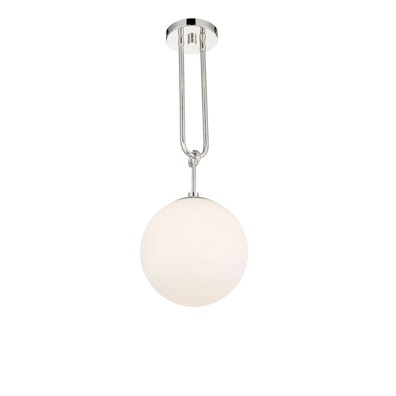 Savoy House Becker 1-Light Pendant, Polished Nickel