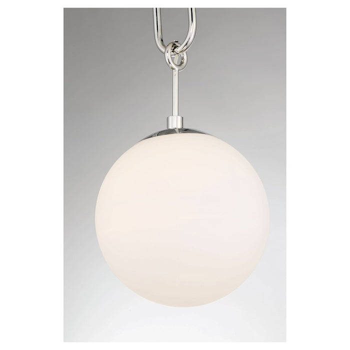 Savoy House Becker 1-Light Pendant, Polished Nickel