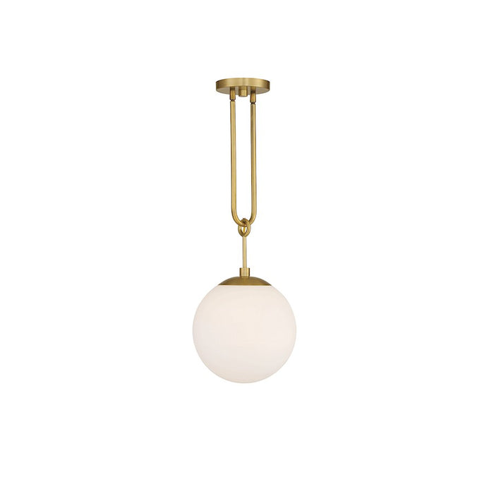 Savoy House Becker 1-Light Pendant, Warm Brass