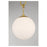 Savoy House Becker 1-Light Pendant, Warm Brass