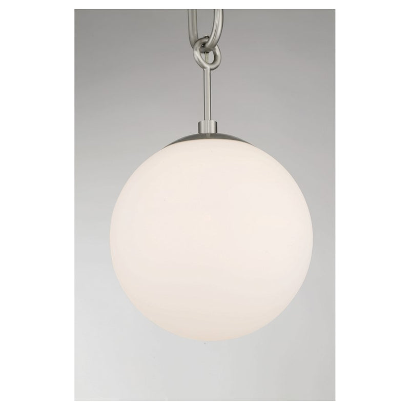 Savoy House Becker 1-Light Pendant, Satin Nickel