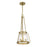 Savoy House Crawford 3-Light Pendant, Warm Brass