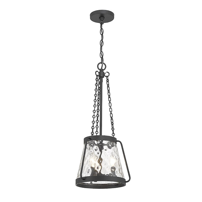 Savoy House Crawford 3-Light Pendant, Matte Black