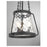 Savoy House Crawford 3-Light Pendant, Matte Black