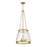 Savoy House Crawford 4-Light Pendant, Warm Brass