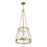 Savoy House Crawford 4-Light Pendant, Warm Brass