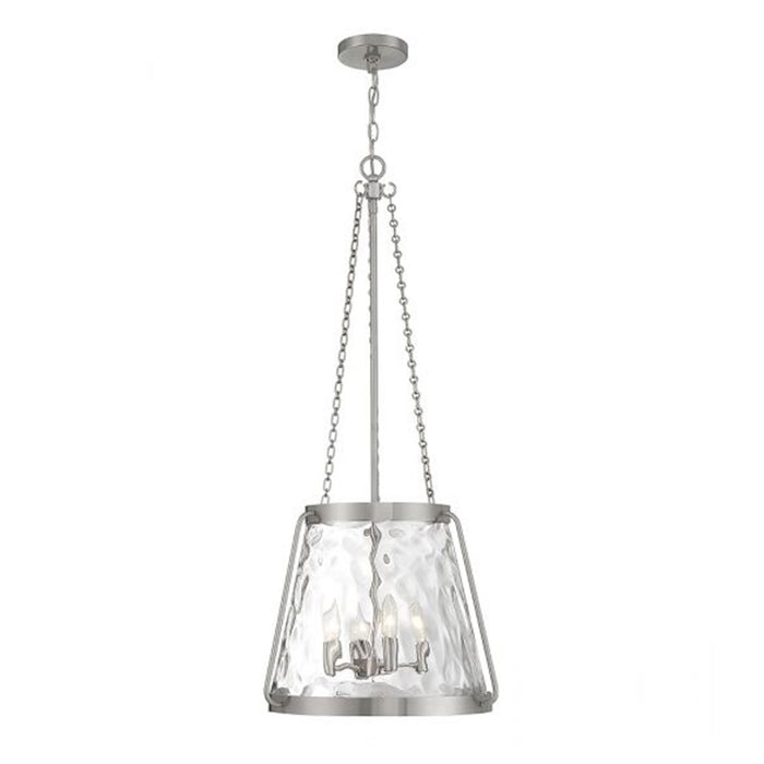 Savoy House Crawford 4-Light Pendant, Satin Nickel - 7-1804-4-SN