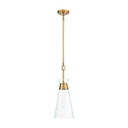 Savoy House Lakewood 1-Light Pendant, Warm Brass - 7-1831-1-322