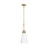 Savoy House Lakewood 1-Light Pendant, Warm Brass