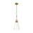 Savoy House Lakewood 1-Light Pendant, Warm Brass