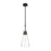 Savoy House Lakewood 1-Light Pendant, Matte Black